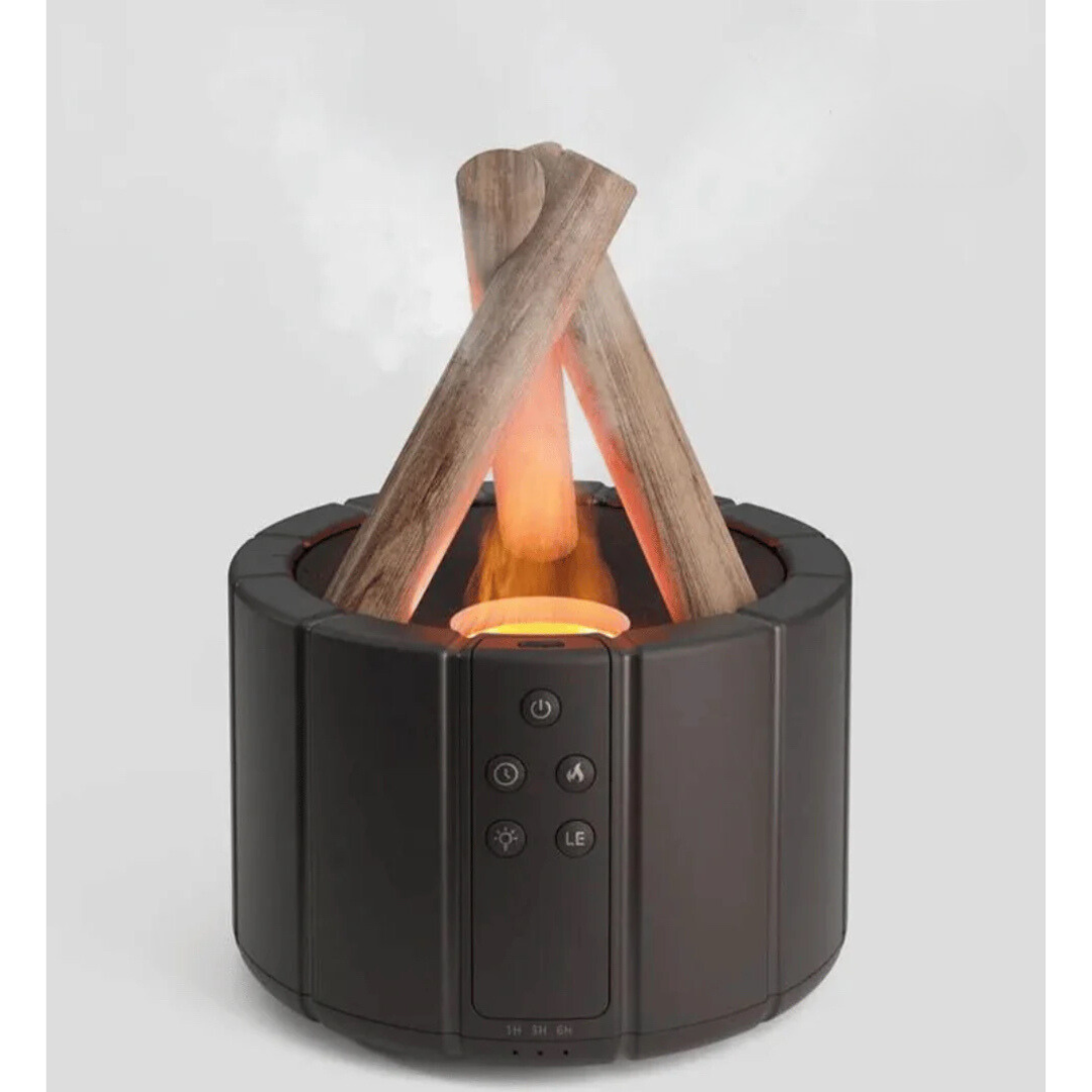 Feu de camp humidificateur